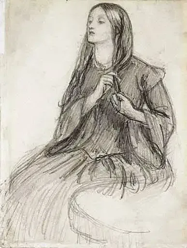 Ritratta da Rossetti