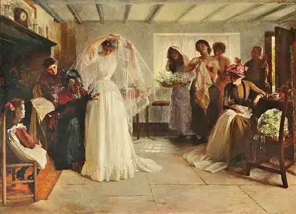 abito da sposa 1800