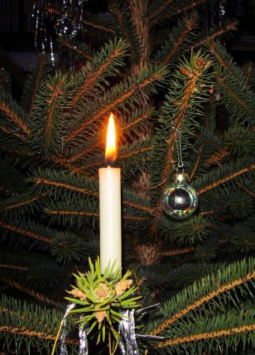 albero di natale vittoriano