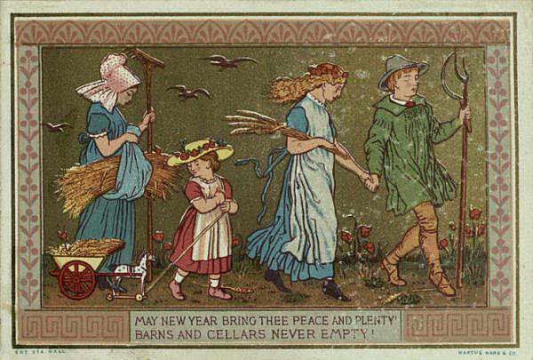 Il capodanno in epoca vittoriana