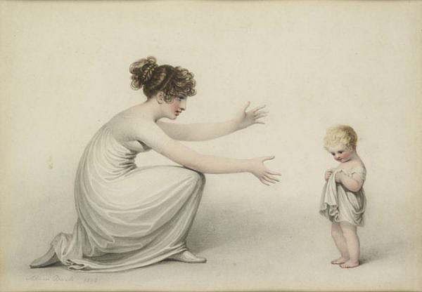 Adam Buck, la classicità e la miniatura della Reggenza