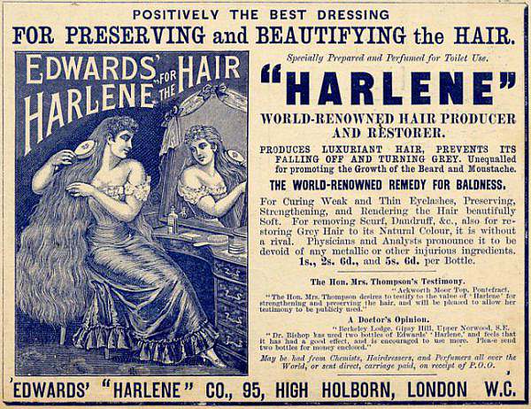 capelli in epoca vittoriana