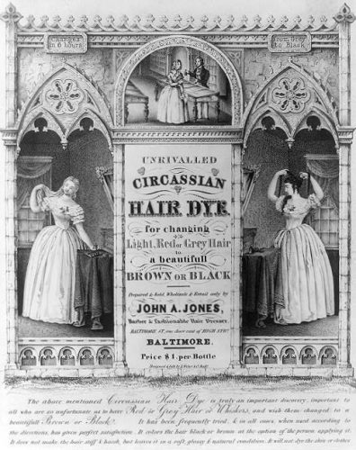 capelli in epoca vittoriana