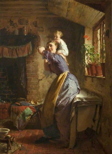 maternità vittoriana