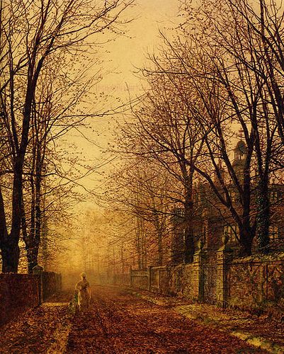 John Atkinson Grimshaw - il profumo delle foglie d'autunno