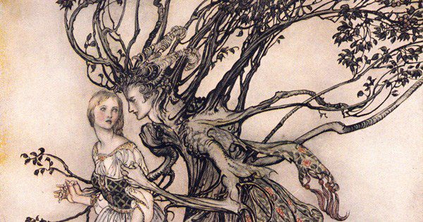 Arthur Rackham Mago dell’Immagine