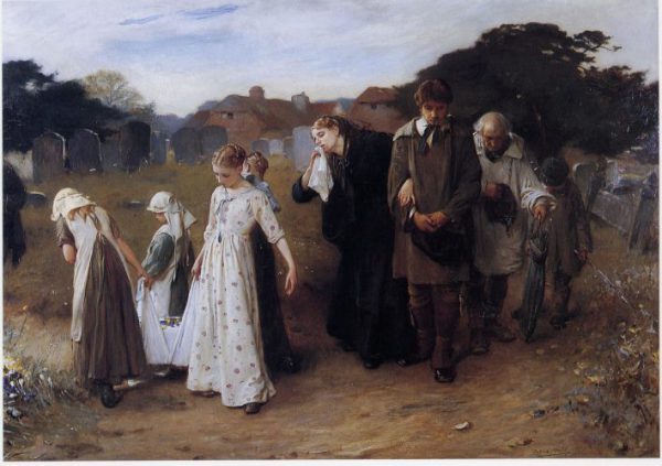 Il funerale in epoca vittoriana