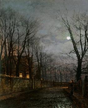 John Atkinson Grimshaw - il profumo delle foglie d'autunno