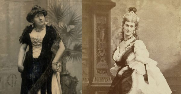 Uomini che si vestono da donne: le drag queen vittoriane