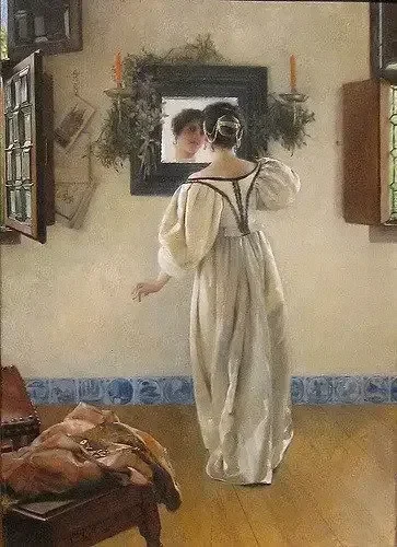 A knock at the door Laura Alma-Tadema