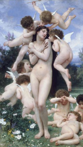 La primavera nell’arte ottocentesca - La depilazione in epoca Regency