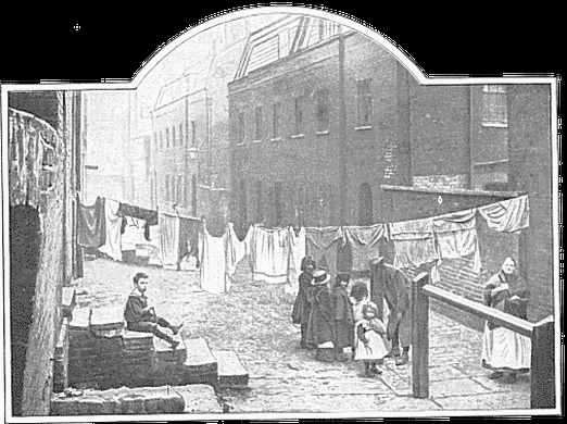 slum slums povertà nella londra vittoriana