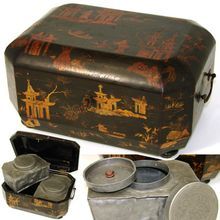 Tea caddy - le scatole da tè nell'800