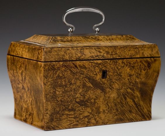 Tea caddy - le scatole da tè nell'800