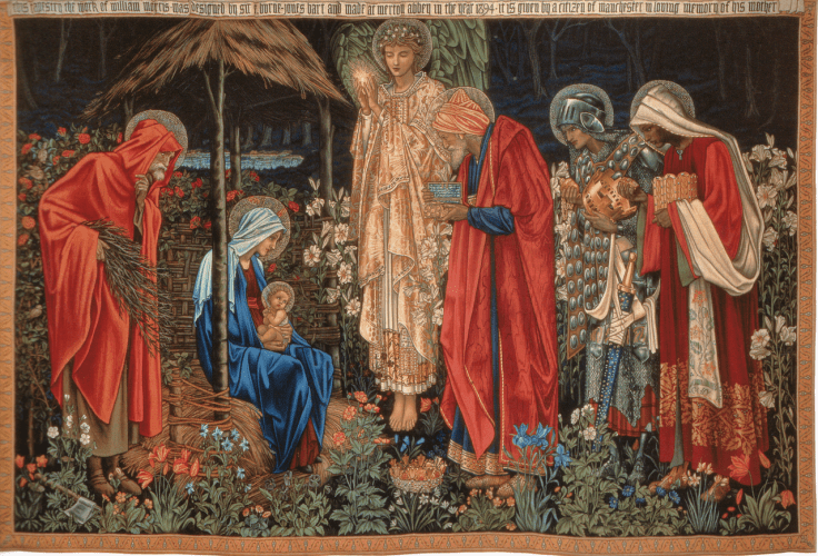 L’adorazione dei magi di Edward Burne-Jones