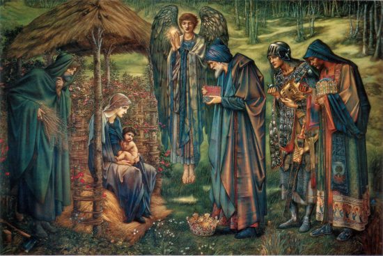 L'adorazione dei magi (Star of Bethlehem) di Edward Burne-Jones