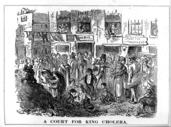 le cure del colera nel 1800