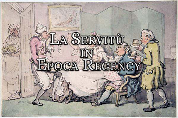 La servitù in epoca Regency 
