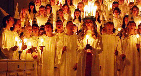 santa lucia saint lucy sweden