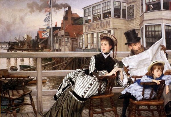 Donne a righe nella moda vittoriana – Victorian stripes fashion